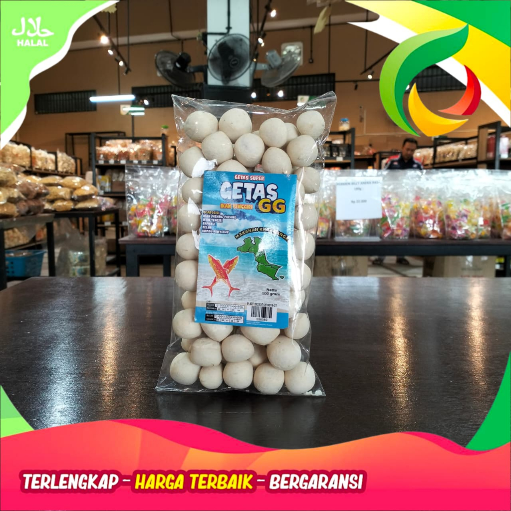 Jual GETAS IKAN TENGGIRI GG 100GR BULAT KHAS BANGKA | Shopee Indonesia