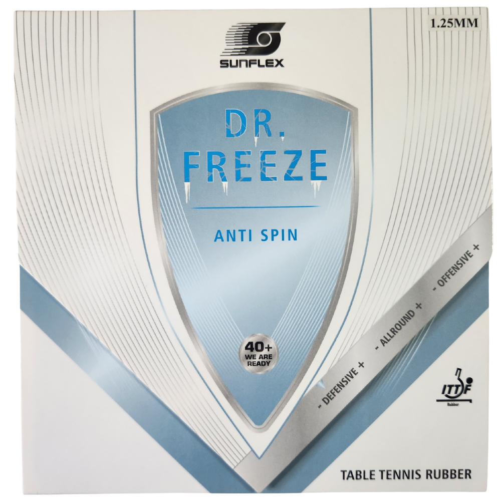 Jual Sunflex Dr Freeze Anti-Spin - Rubber Pingpong Karet Bet Tenis Meja ...