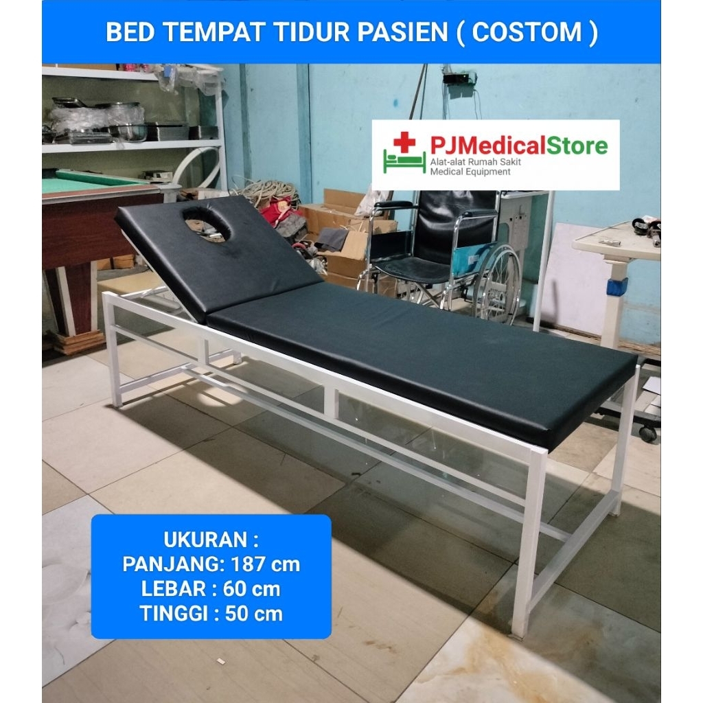 Jual Tempat tidur pasien costom - bed pasien terapi pijit - bed pacial ...