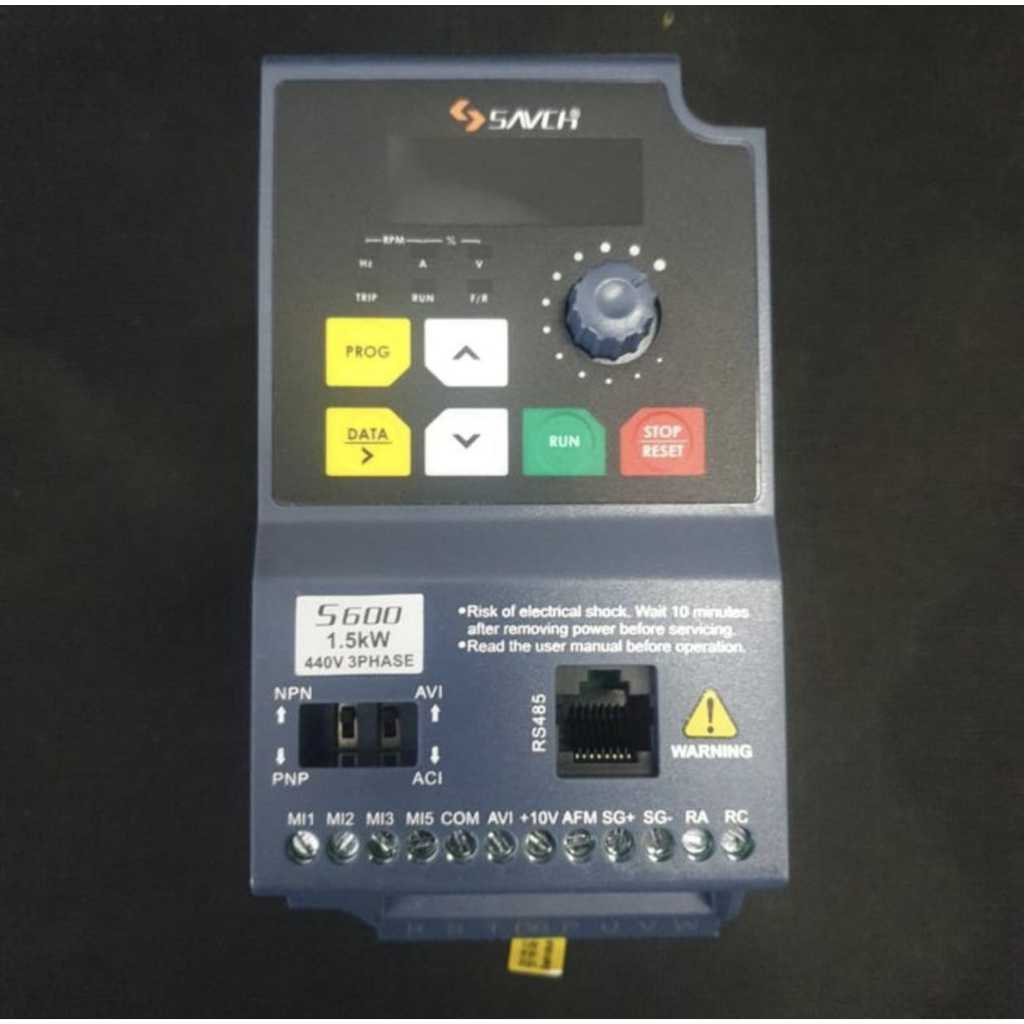 Jual SANCH Inverter S600-4T1.5G, 1.5kW 380V-460V 3Phase Mini VFD / VSD ...