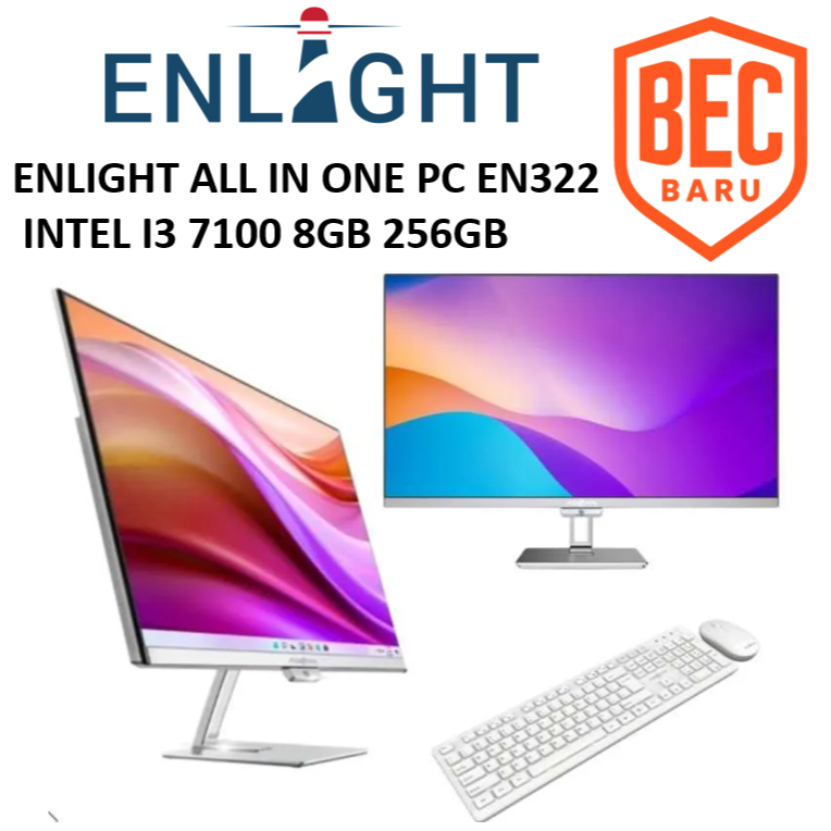 Jual PC ALL IN ONE Enlight EN322 Intel i3 7100 32GB DDR4 1TB 22