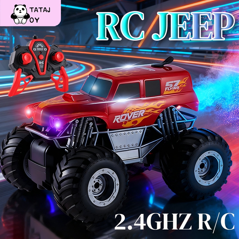Jual Tatajoy Mobil Remote Control Besar 2.4GHz RC Jeep Offroad Rock ...