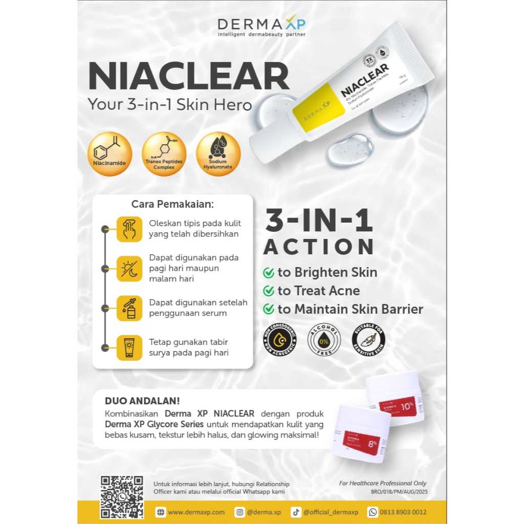 Jual Niaclear 4% Mencerahkan Dan Meratakan Kulit | Shopee Indonesia