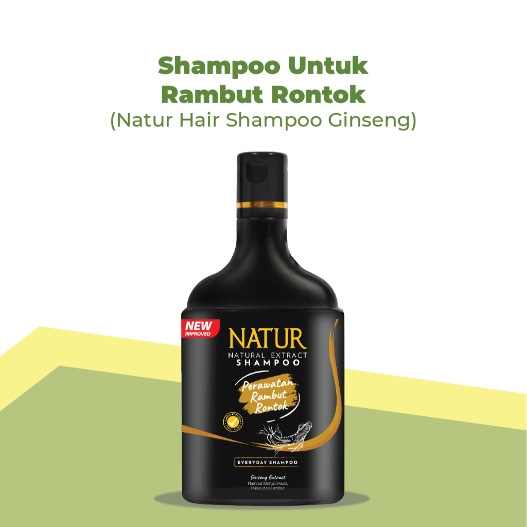 Jual Natur Shampoo Extract Ginseng 140 ml - Anti Hair Fall / Mengurangi ...