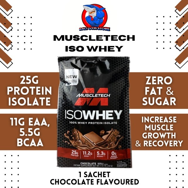 Jual Muscletech USA Isolate Protein 1 Sachet Icrease Muscle Growth ...