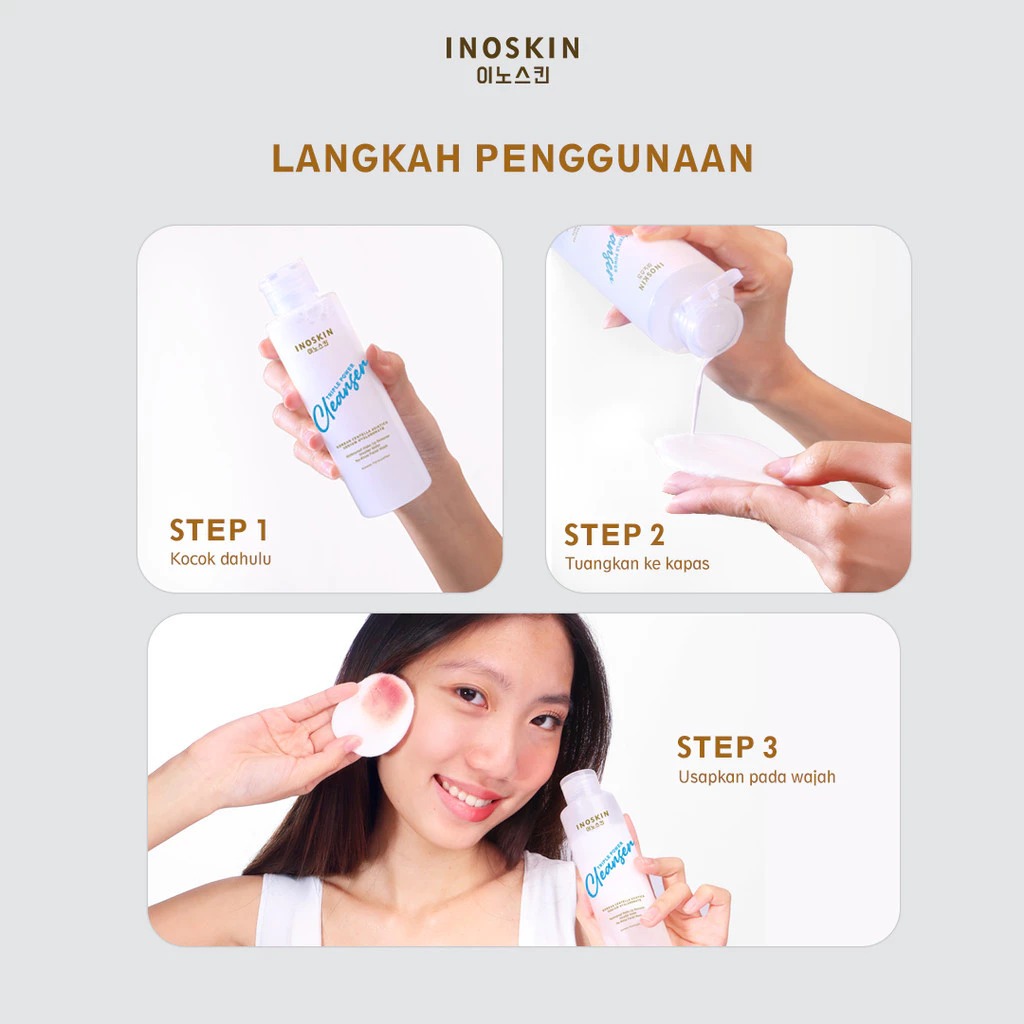 Jual Inoskin Triple Power Cleanser (New Improved Formula )135mL ...
