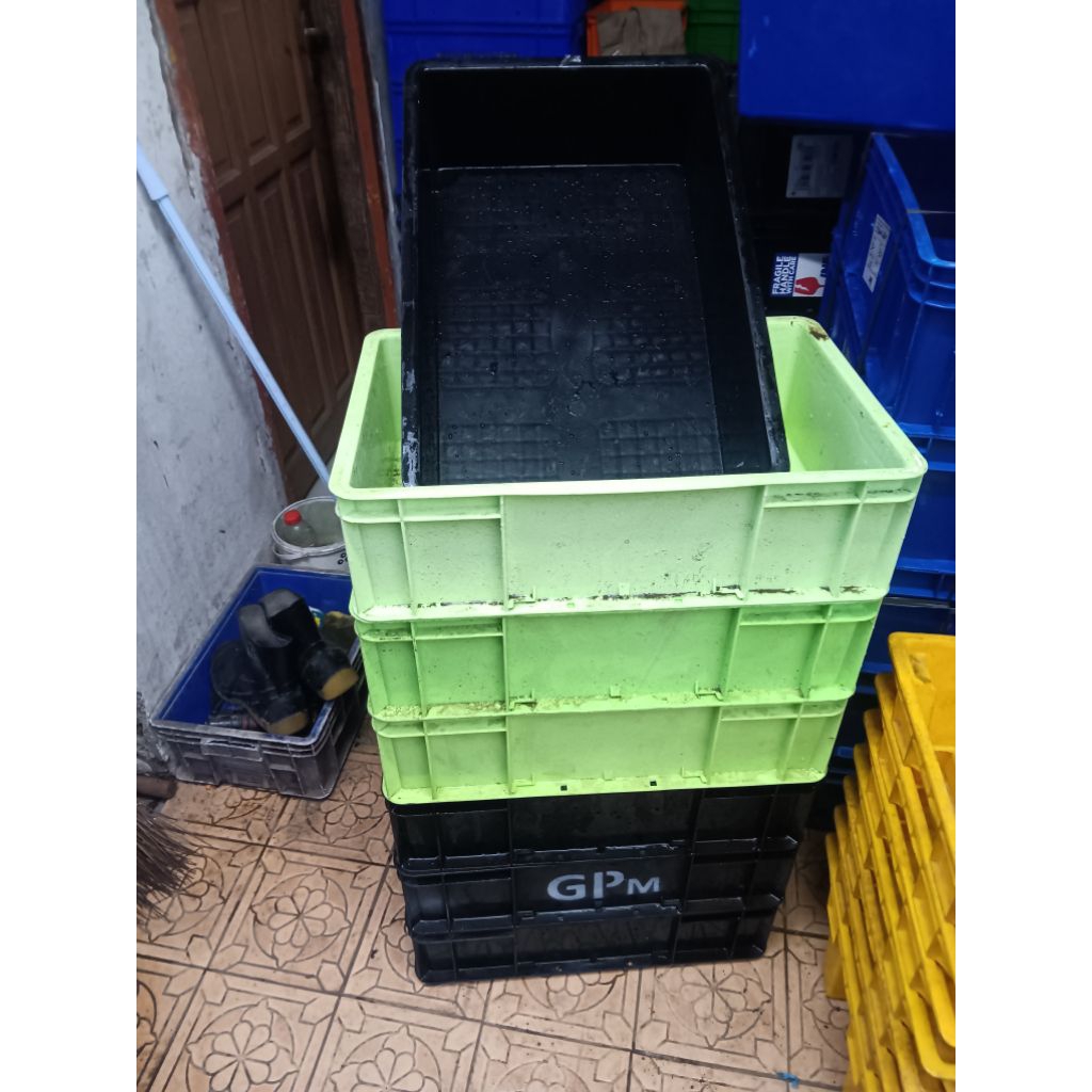 Jual box container bekas ( 50x33x14 cm) | Shopee Indonesia