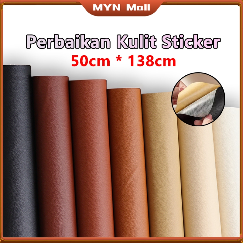 Jual 50x138cm Lem Impor Yang Kuat Stiker Kulit Perbaikan Sofa / Sticker ...