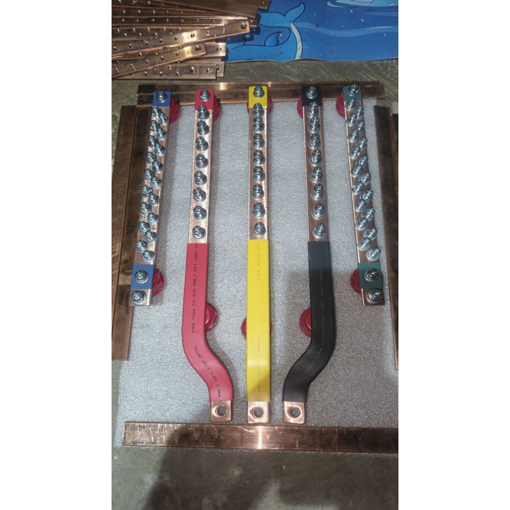 Jual BUSBAR 3×20 RSTN + GROUND PANJANG 35CM UNTUK MCCB 125A | Shopee ...
