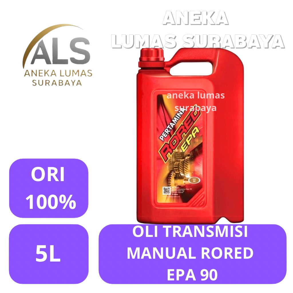 Jual Oli Transmisi Pertamina RORED EPA 90 5Liter Original | Shopee ...