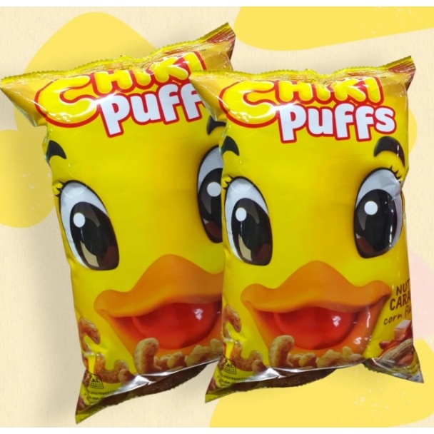 Jual Chiki Puffs Nutty Caramel Corn Flavour 50gram | Shopee Indonesia