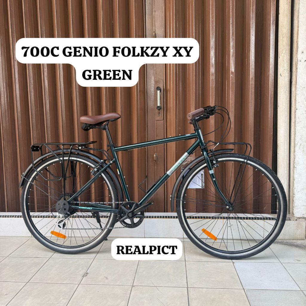 Jual (BTM) Sepeda Touring Commuter GENIO FOLKZY XY 700C | Shopee Indonesia