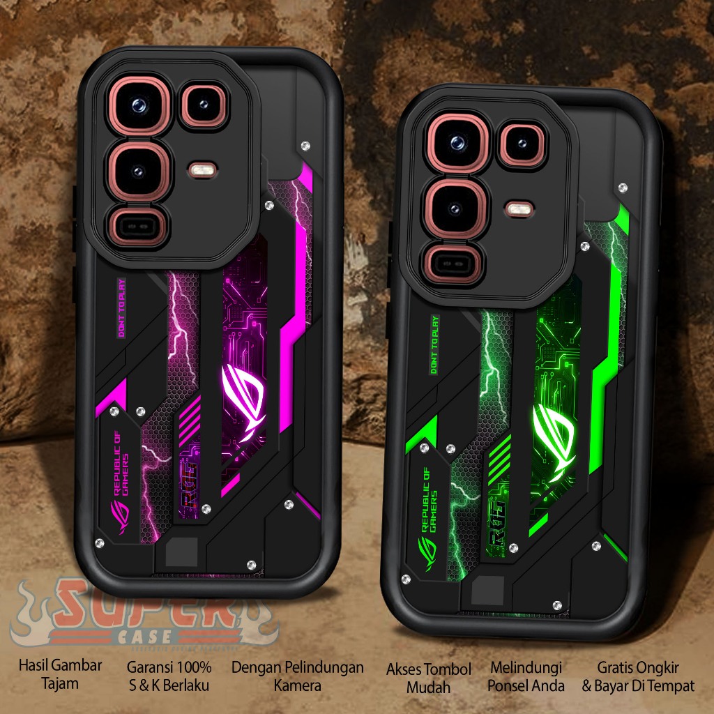 Jual Case Hp For INFINIX NOTE 50S ROG1 SoftCase Glossy casing Handphone ...