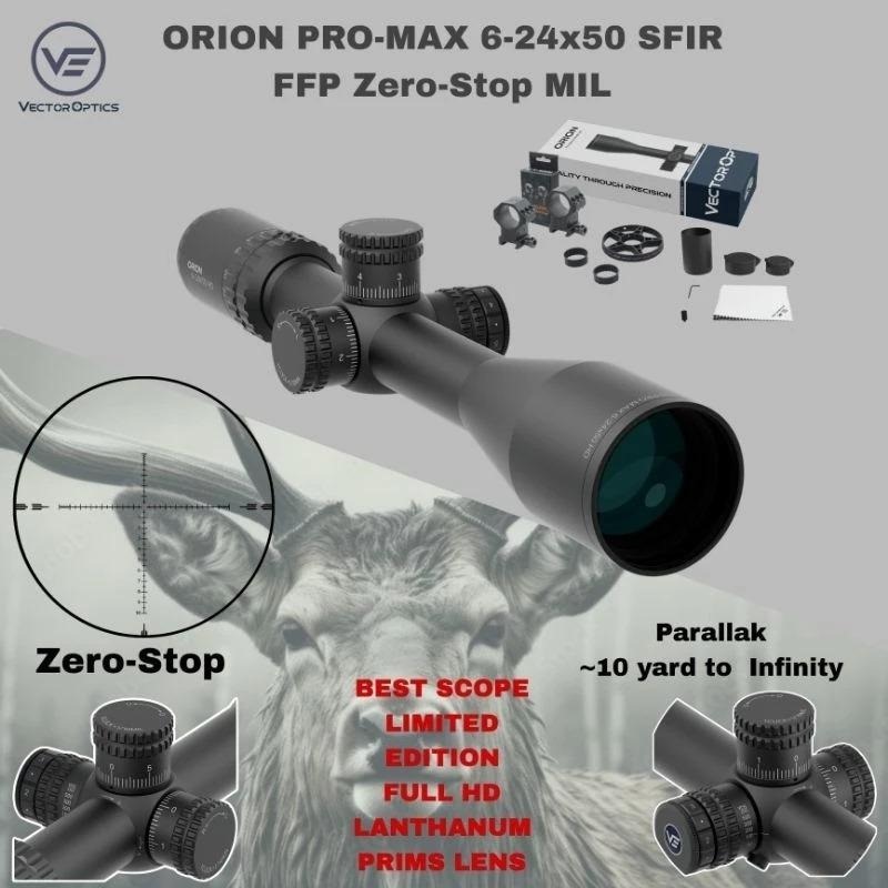 Jual Vector ORION PRO - MAX 6-24x50 SFIR FFP HD Zero-Stop | Shopee ...