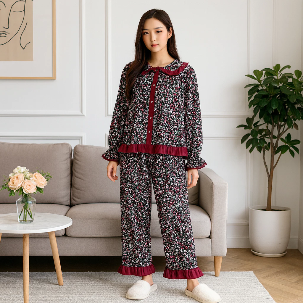 Review NJW One Set Katun Motif Manila