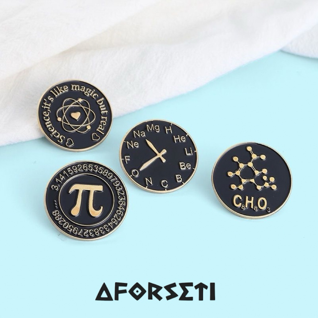 Jual PIN ENAMEL “SCIENCE SERIES” BROS PIN / BROOCH / PIN COUPLE / PIN ...