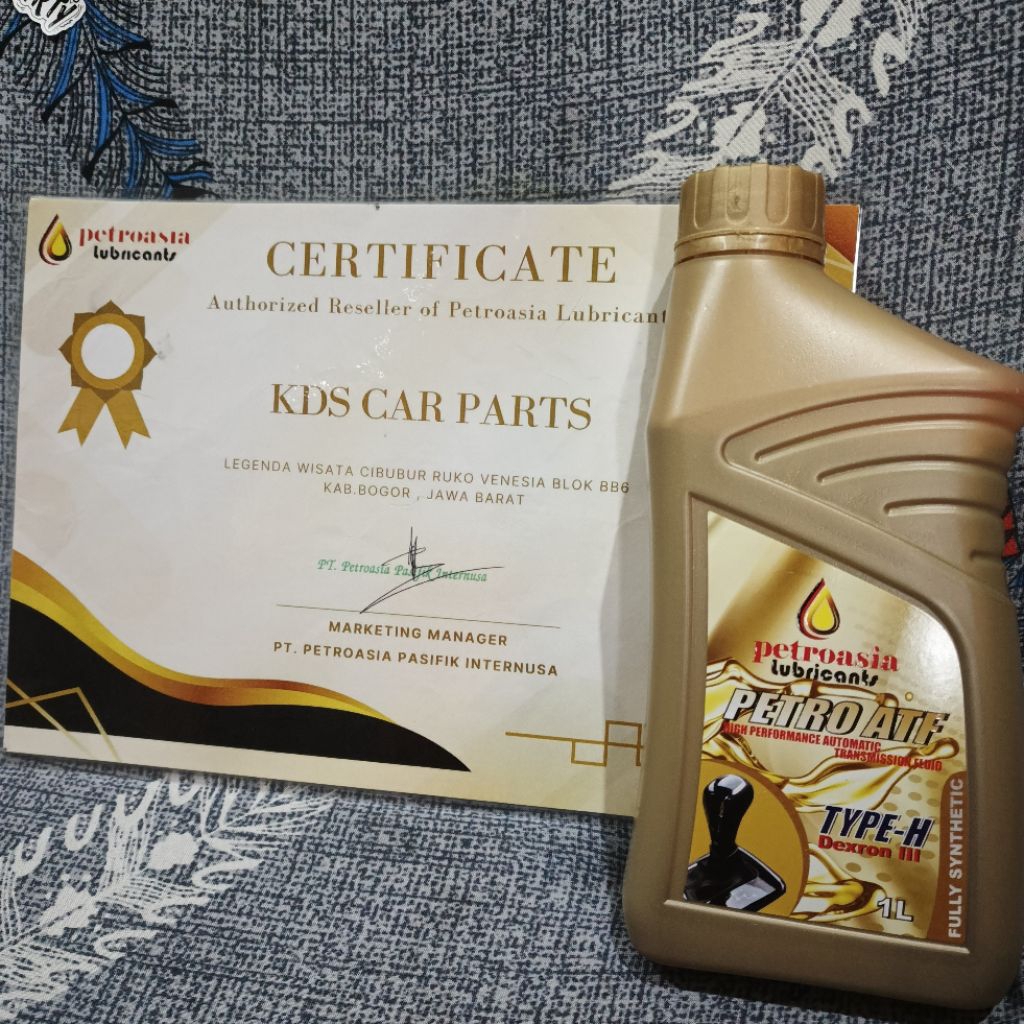 Jual oli atf Petroasia full synthetic dextron 3 1 liter original bukan ...