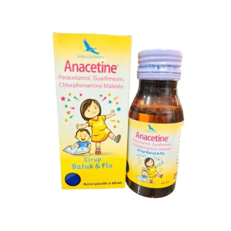 Jual anacetin sirup batuk & flu 60 ml | Shopee Indonesia