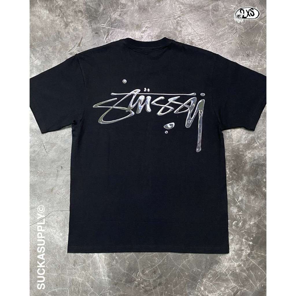Jual STUSSY MERCURY TEE - BLACK | Shopee Indonesia