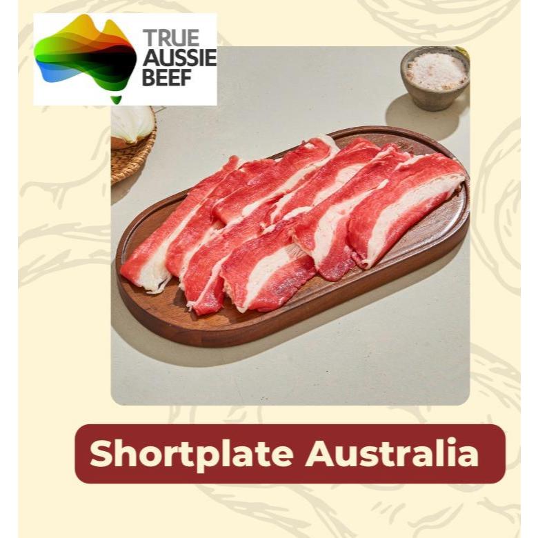 Jual Daging sapi slice Shortplate Australia PREMIUM 500 Gram dan 250 ...