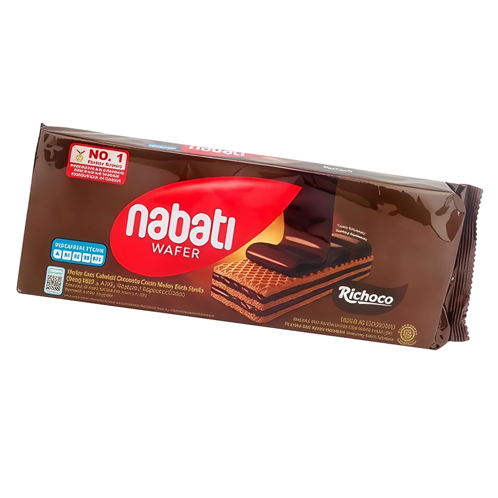 Jual Nabati / Wafer Krim Chocolate / Richoco Wafer Rasa Cokelat / 100gr ...
