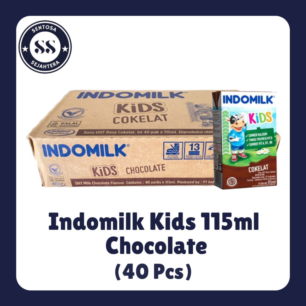 Jual Indomilk Kids 115ml 1 Dus isi 40 pcs | Shopee Indonesia