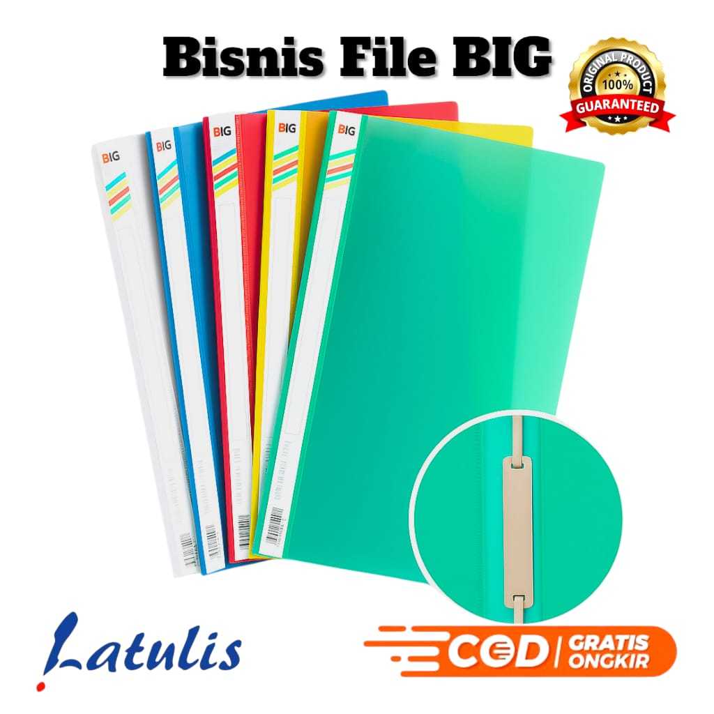 Jual BIG Map Bisnis File F4 Folio Poket / Map Ako / Business File MF ...