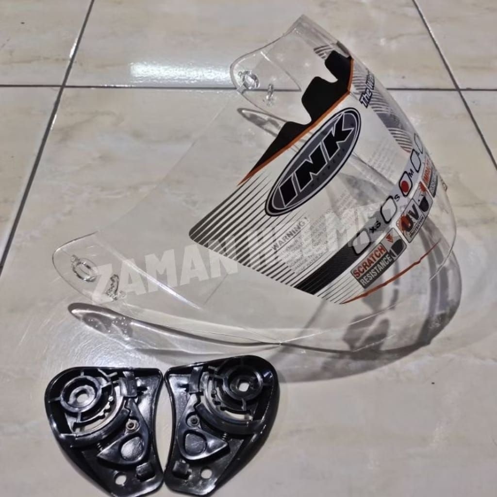 Jual Kaca Helm Ink Centro Hitam Bening Ukuran Pas | Shopee Indonesia
