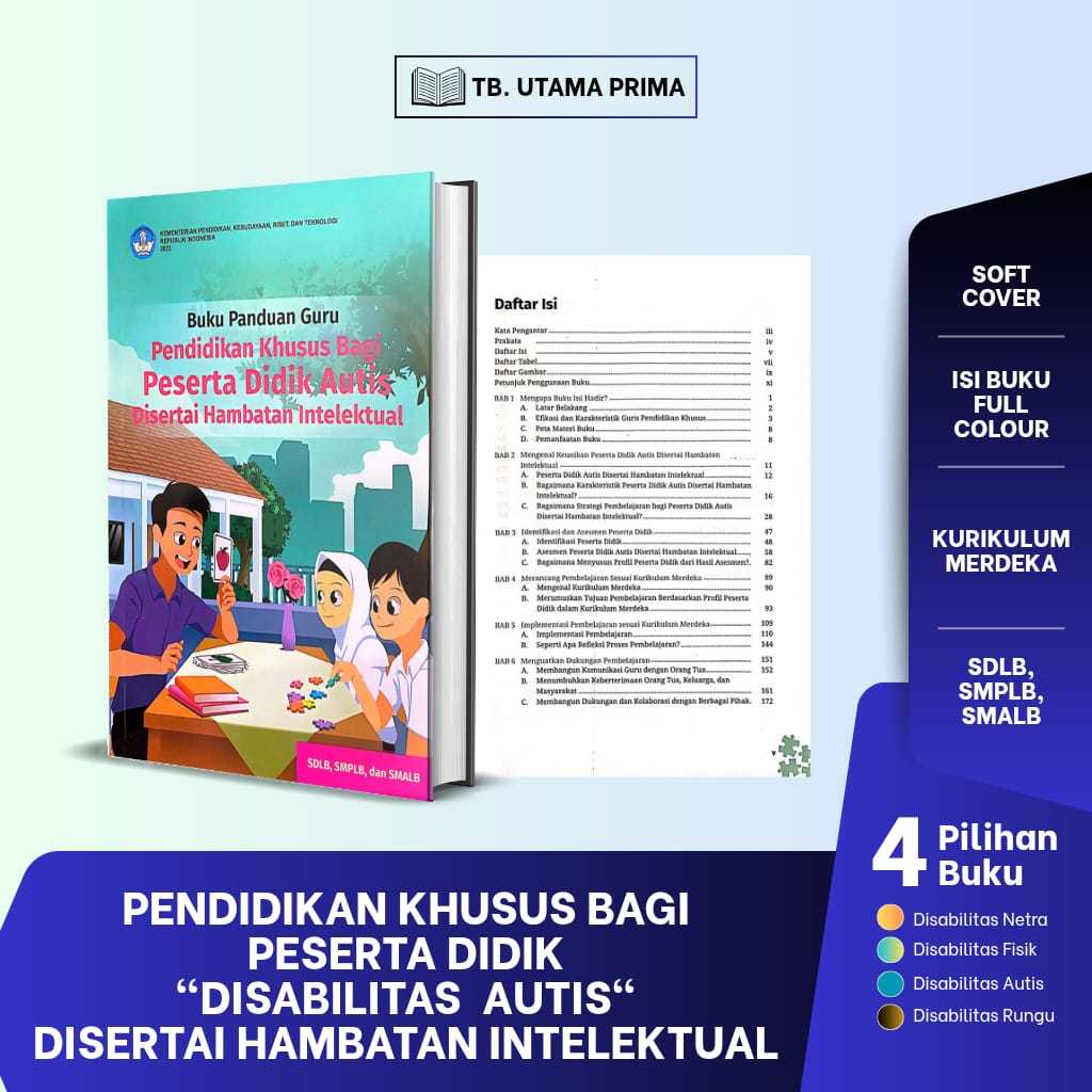 Jual BUKU GURU PENDIDIKAN KHUSUS BAGI PESERTA DIDIK AUTIS DISERTAI ...