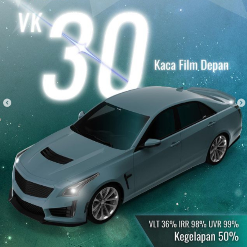 Jual Kaca Film V-KOOL Ultimate Solitaire Package DENZA D9 2025 Full ...