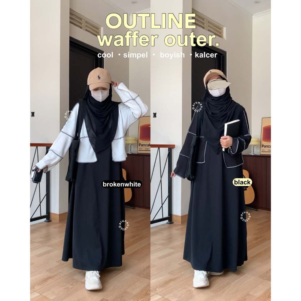 Jual OUTER OUTLINE | OUTER KALCER BY ARUNAOUTFIT | Shopee Indonesia