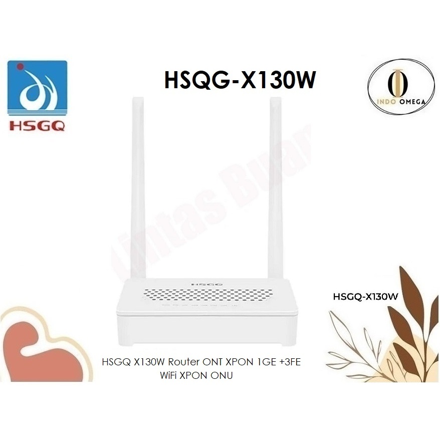 Jual HSGQ X130W Router ONT XPON 1GE +3FE WiFi XPON ONU | Shopee Indonesia