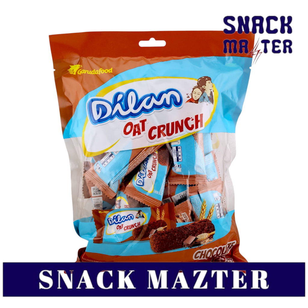 Jual Dilan Oat Crunch POUCH - Netto 10 gr X 25 pcs | Shopee Indonesia