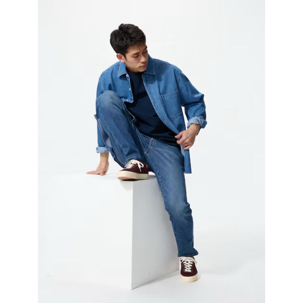 ❗Terlaris❗UNIQLO Celana Jeans EZY Ultra Stretch Slim Fit ORIginal Store