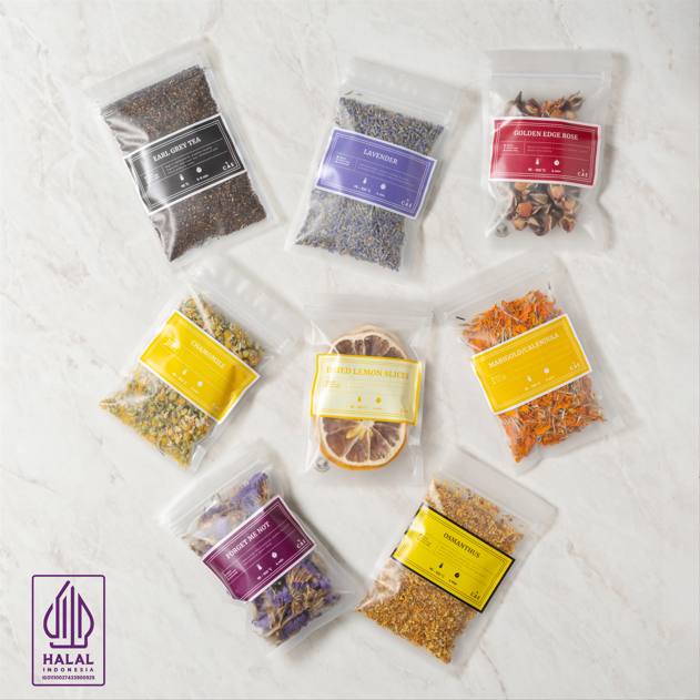 Jual All Variant 10 Gram Tea Tisane | Herbs | Dried Fruit Organik ...