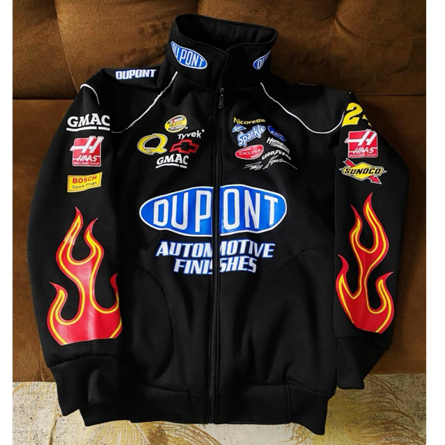 Jual Jaket Nascar Racing DuPoonndt Vintage Jaket Ridding Racing Black ...