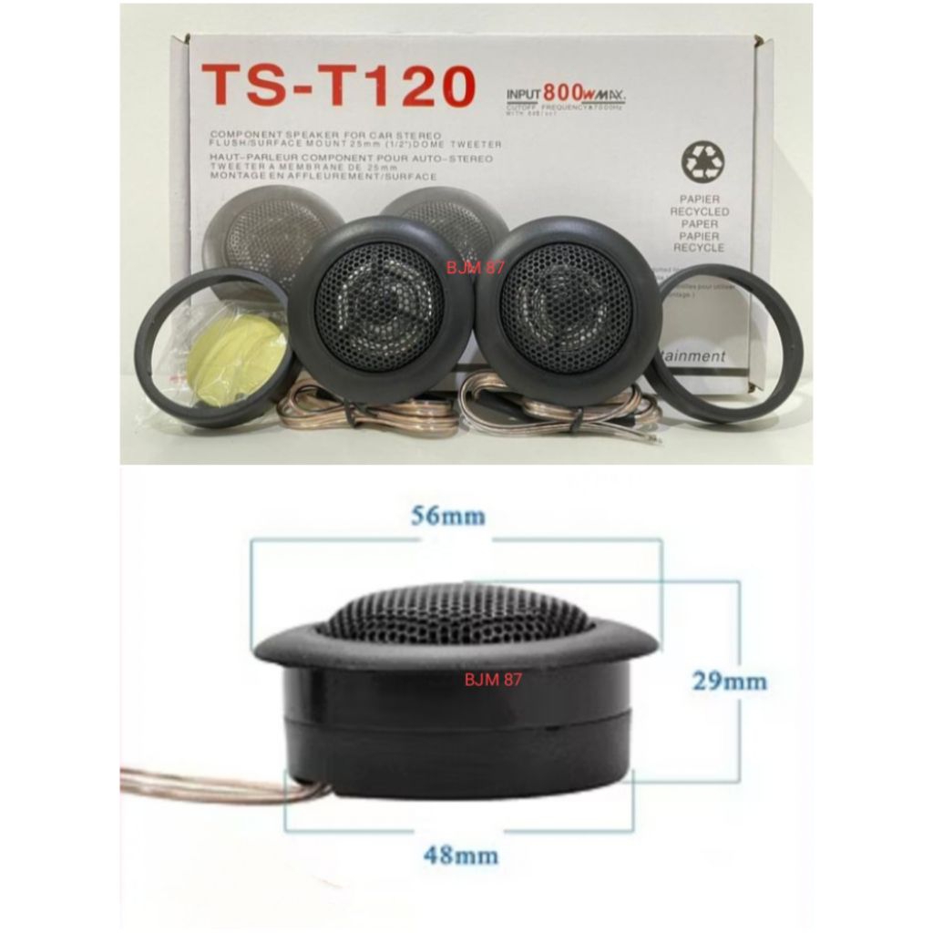 Jual Tweeter Twiter Audio Mobil TS-T120 TST120 | Shopee Indonesia