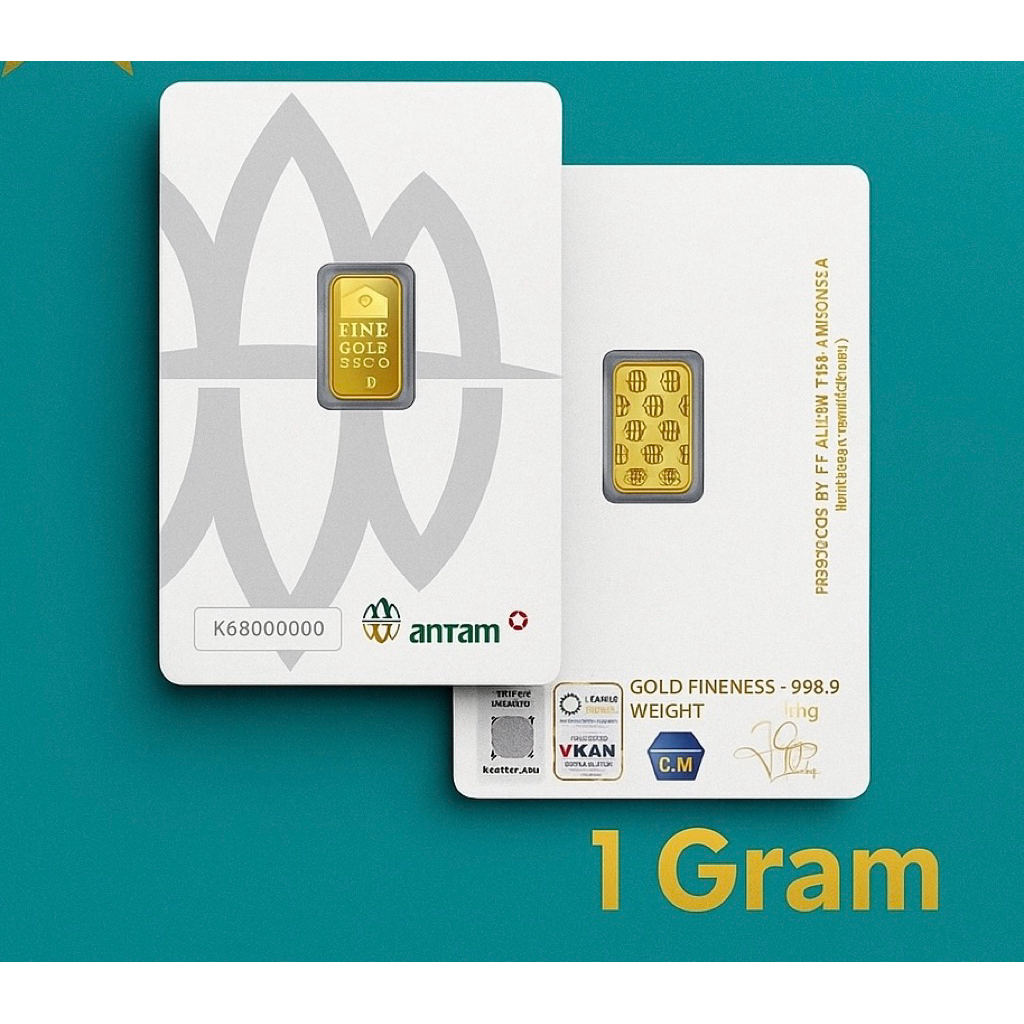 Jual Log*m Mulia Ant*m Press ( LM ) 1GR 1 Gram | Shopee Indonesia