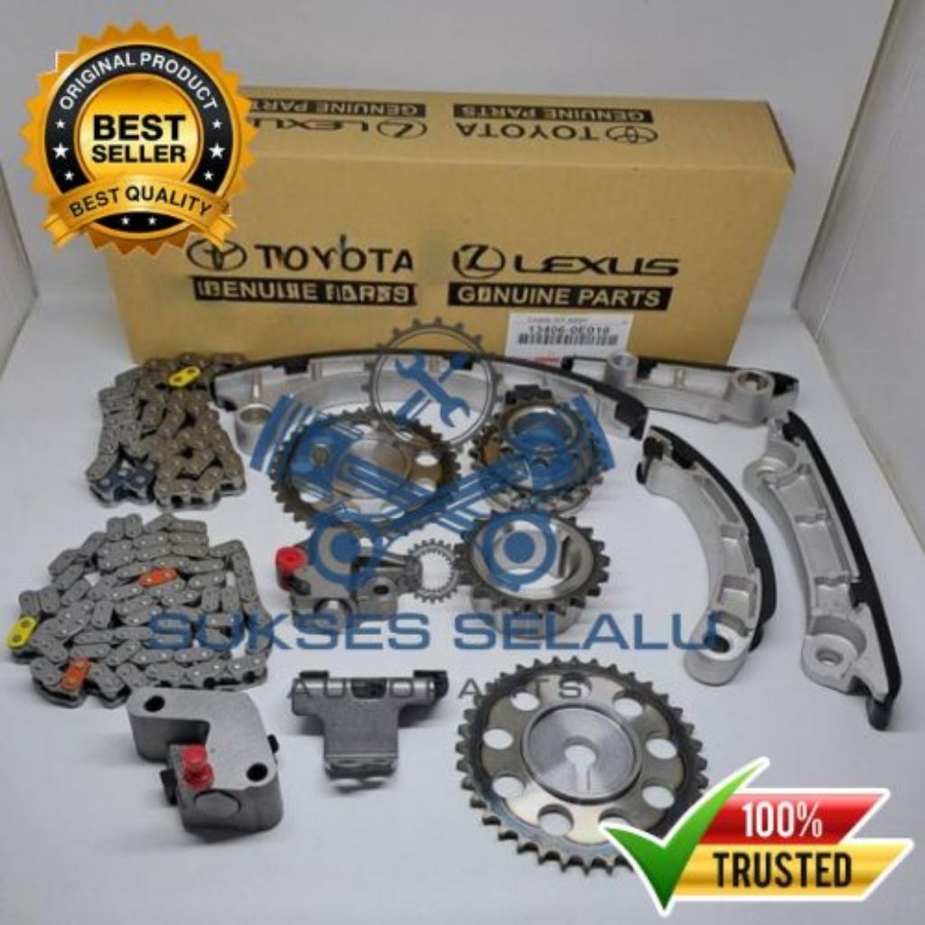 Jual TIMING CHAIN SET RANTAI KETENG SET INNOVA REBORN HILUX REVO 2GD ...