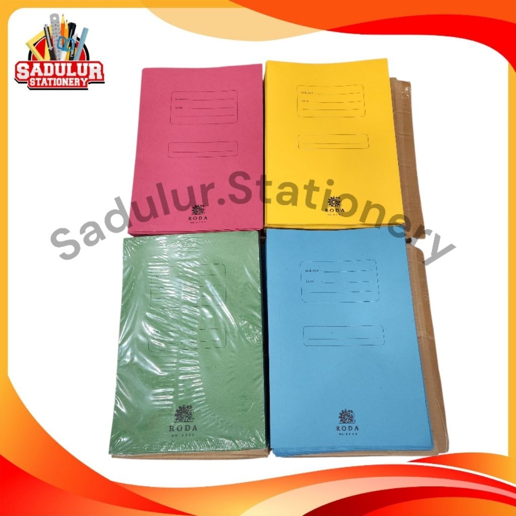 Jual Map Roda 5002 Stopmap Kertas Karton 1002 8002 (1Pak isi 50 ...