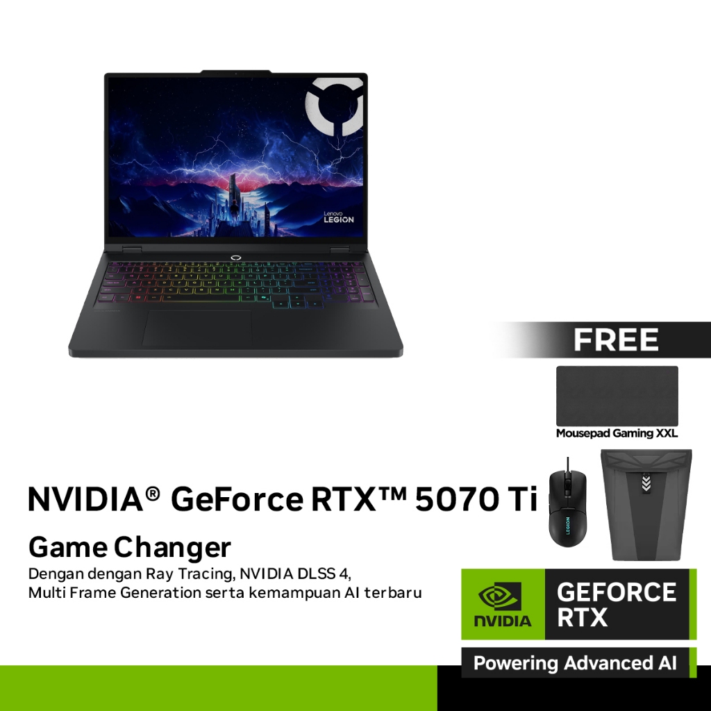 Lenovo Legion Pro 5 - Tampak Depan