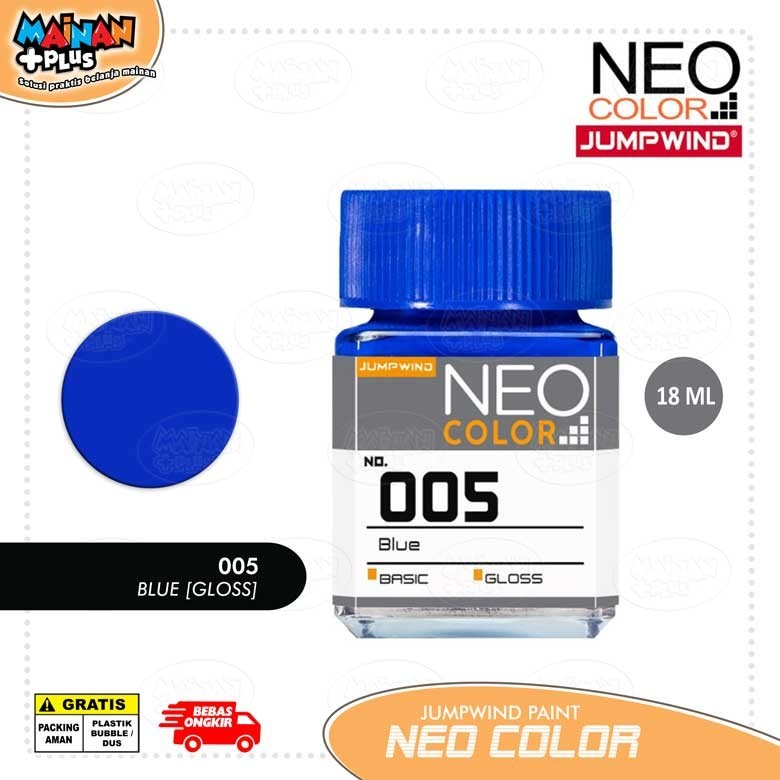 Jual JUMPWIND NEO COLOR 005 BLUE Cat Gunpla Gundam Model Kit Paint ...