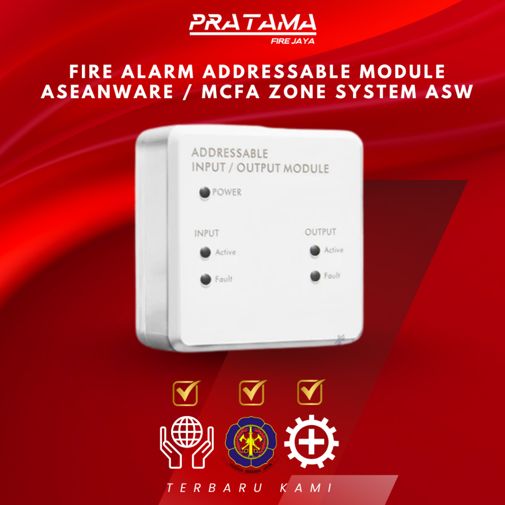 Jual FIRE ALARM ADDRESSABLE MODULE ASEANWARE / MCFA ZONE SYSTEM ASW ...
