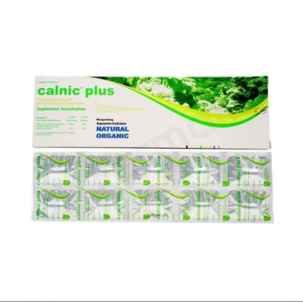 Jual calnic plus strip 10 kaplet multivitamin | Shopee Indonesia