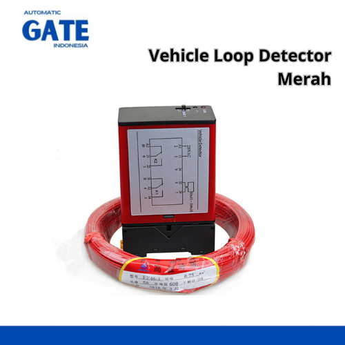Jual Vehicle Loop Detector Merah | Sensor logam kendaraan otomatis ...