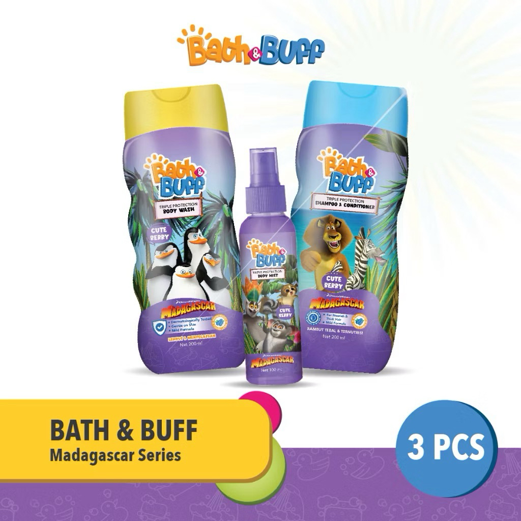 Jual Bath and Buff SERIES Cute Berry | Shampoo & Conditioner | Body ...
