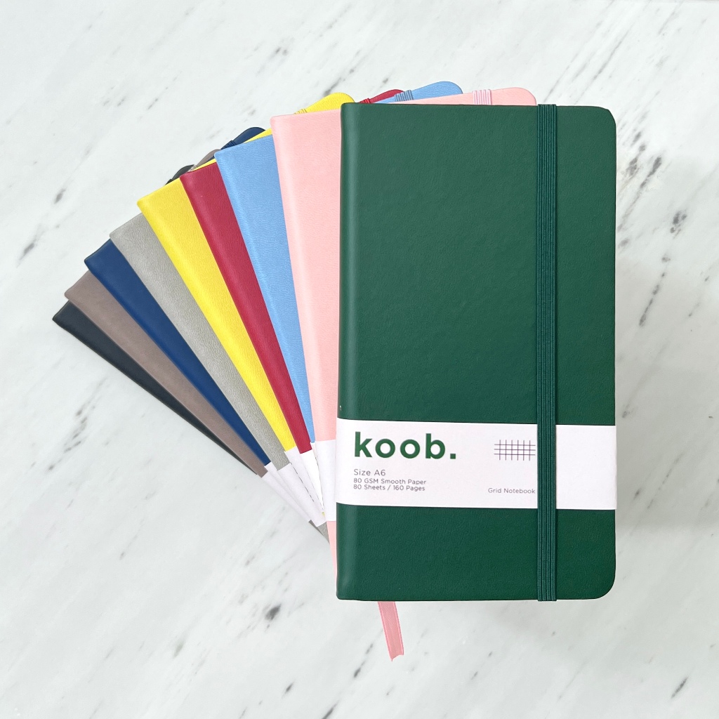 Jual A621 Koob. Hardcover Notebook A6+ Buku Tulis Kotak Grid Jurnal ...