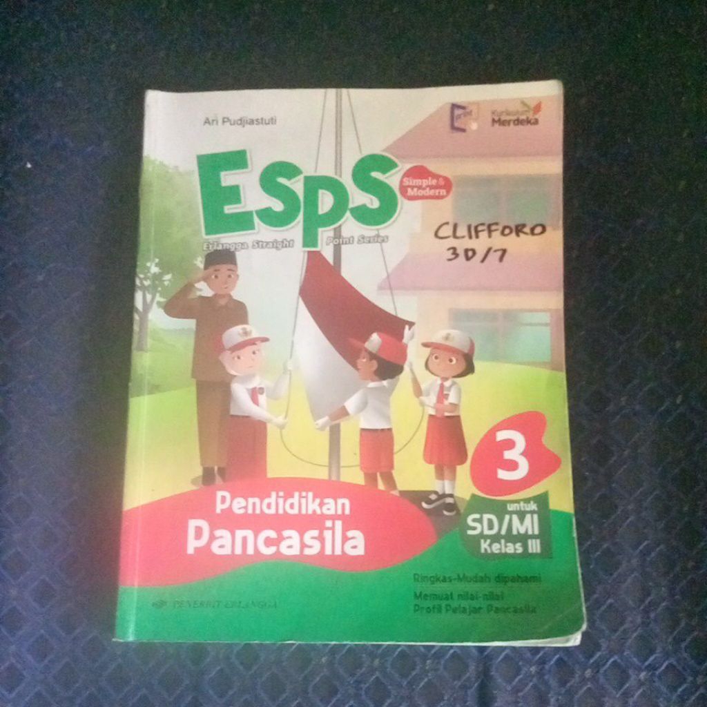 Jual ESPS PENDIDIKAN PANCASILA KELAS 3 KURIKULUM MERDEKA ERLANGGA ...