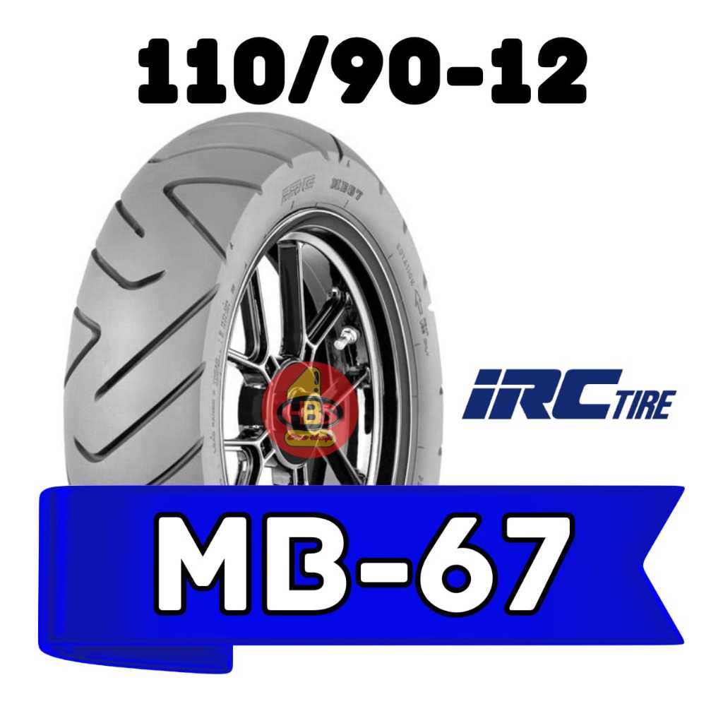 Jual Ban Motor Ring 12 [ 110/90 ] MB67 Ban IRC 110/90-12 Tubeless ...