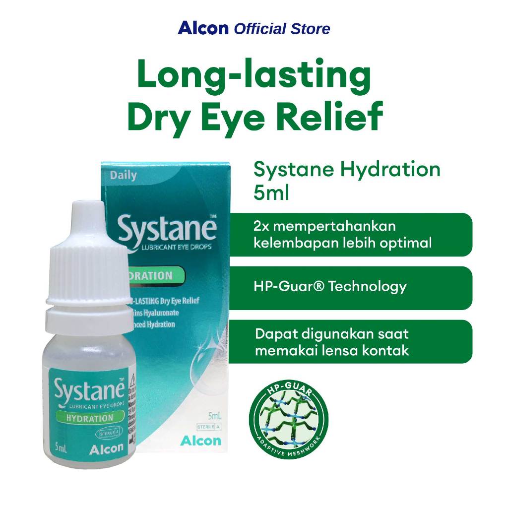 Jual Systane™ Hydration Lubricant Eye Drop 5 ml | Cairan Tetes Mata ...